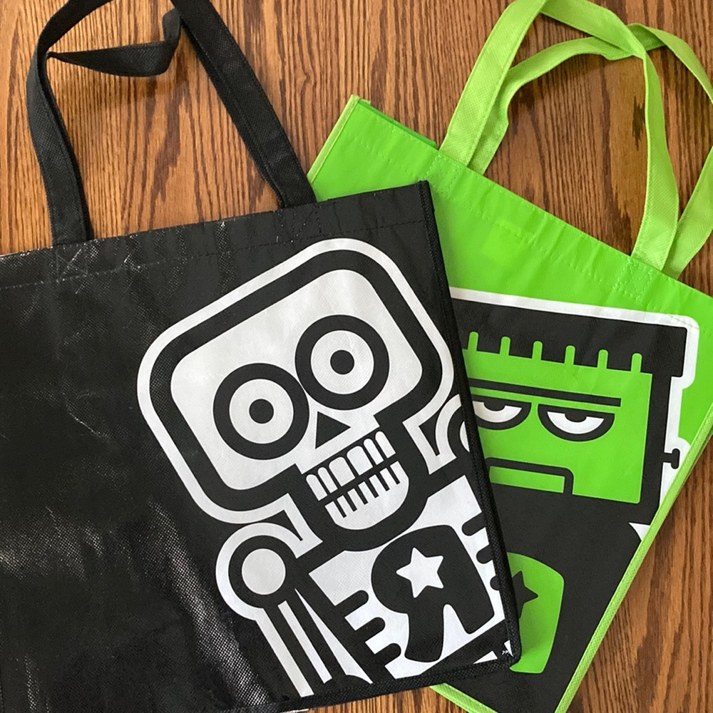 Set of 2- Trick or Treat bags